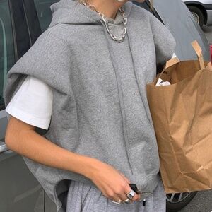 Commense Athflow Sleeveless Hoodie — Size XS